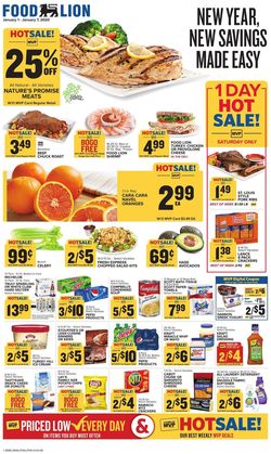 Catalogue Food Lion from 01/01/2020