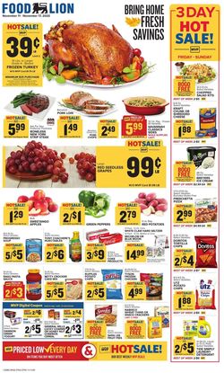 Catalogue Food Lion from 11/11/2020