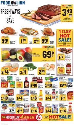 Catalogue Food Lion from 04/28/2021