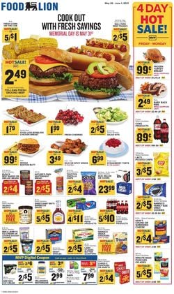 Catalogue Food Lion from 05/26/2021