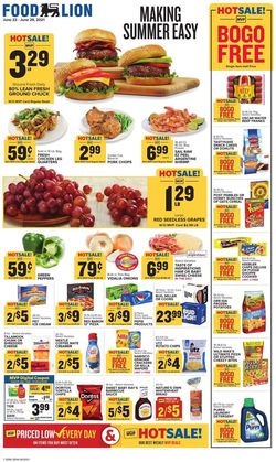 Catalogue Food Lion from 06/23/2021