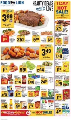 Catalogue Food Lion from 02/02/2022