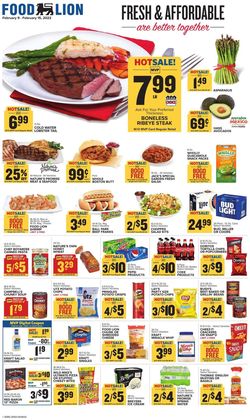 Catalogue Food Lion from 02/09/2022