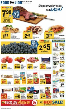 Catalogue Food Lion from 05/17/2023