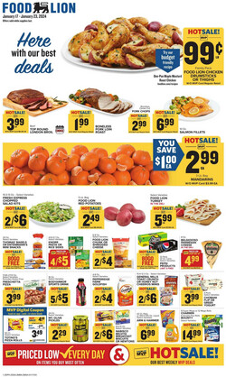 Catalogue Food Lion from 01/17/2024