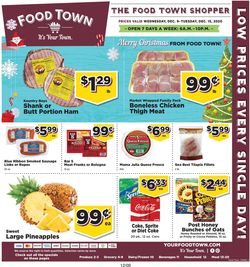 Catalogue Food Town from 12/09/2020