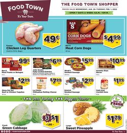 Catalogue Food Town from 01/26/2022