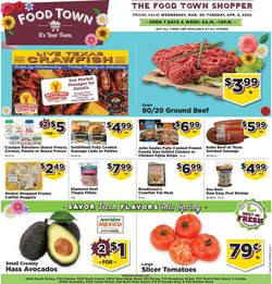 Catalogue Food Town from 03/30/2022
