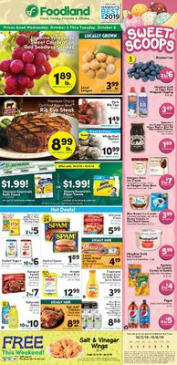 Catalogue Foodland from 10/02/2019