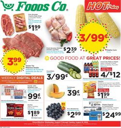 Catalogue Foods Co. from 08/17/2022