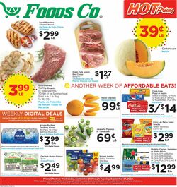 Catalogue Foods Co. from 09/21/2022