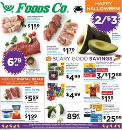 Catalogue Foods Co. from 10/26/2022