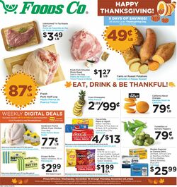 Catalogue Foods Co. from 11/16/2022