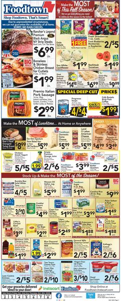 Catalogue Foodtown from 10/02/2020