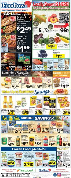 Catalogue Foodtown from 07/30/2021