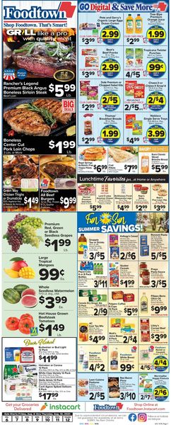 Catalogue Foodtown from 08/06/2021