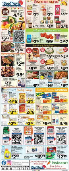 Catalogue Foodtown from 04/28/2023
