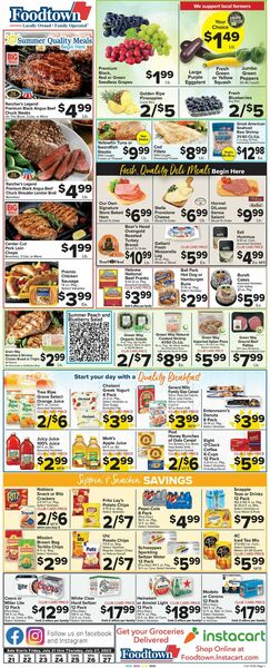 Catalogue Foodtown from 07/21/2023