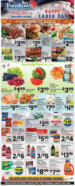 Catalogue Foodtown from 08/25/2023