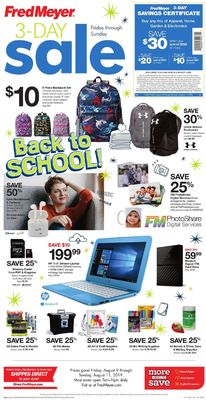 Catalogue Fred Meyer from 08/09/2019