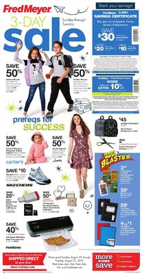 Catalogue Fred Meyer from 08/25/2019