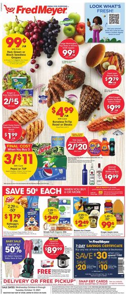 Catalogue Fred Meyer from 10/06/2021
