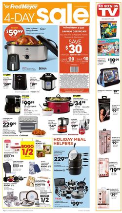 Catalogue Fred Meyer from 11/21/2021
