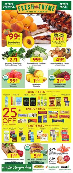 Catalogue Fresh Thyme from 05/27/2020