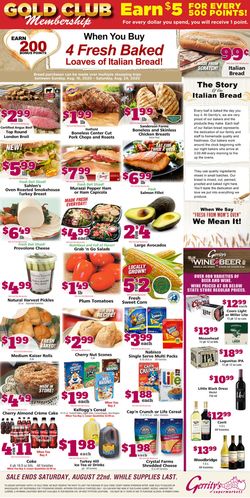 Catalogue Gerrity's Supermarkets from 08/16/2020