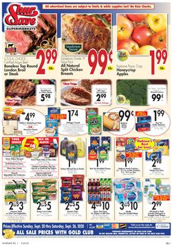 Catalogue Gerrity's Supermarkets from 09/20/2020