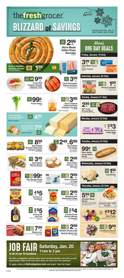 Catalogue Gerrity's Supermarkets from 01/19/2024