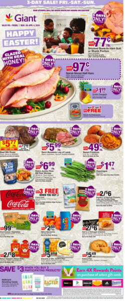 Catalogue Giant Food from 03/29/2024