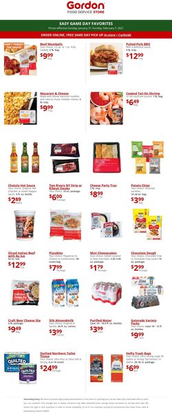 Catalogue Gordon Food Service Store from 01/31/2021