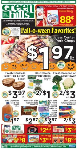 Catalogue Green Hills Grocery from 10/20/2021