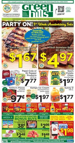 Current weekly ad Green Hills Grocery