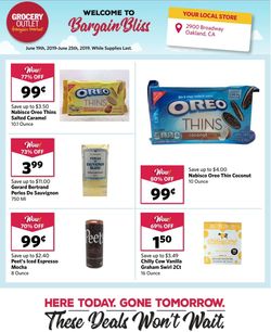 Catalogue Grocery Outlet from 06/19/2019