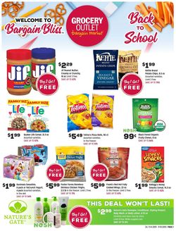 Catalogue Grocery Outlet from 09/04/2019