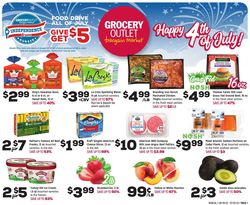 Catalogue Grocery Outlet - 4th of July Sale from 06/29/2022