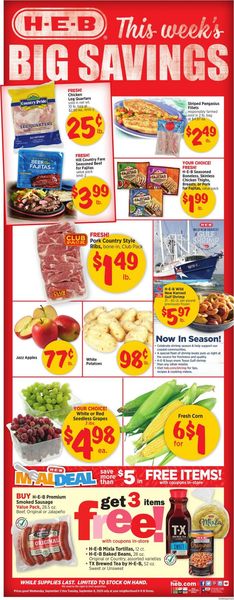 Catalogue H-E-B from 09/02/2020