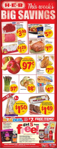 Catalogue H-E-B from 09/23/2020