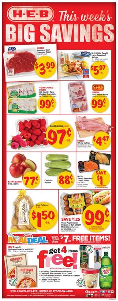 Catalogue H-E-B from 10/28/2020