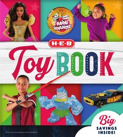 Catalogue H-E-B Toy Book 2020 from 11/01/2020