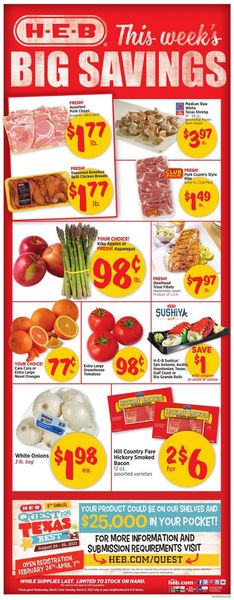 Catalogue H-E-B from 03/03/2021