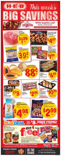 Catalogue H-E-B from 03/17/2021