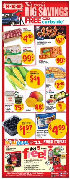 Catalogue H-E-B from 06/16/2021