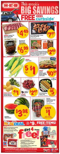 Catalogue H-E-B from 06/30/2021