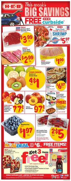 Catalogue H-E-B from 07/21/2021