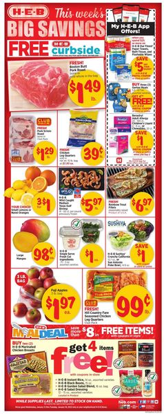 Catalogue H-E-B from 01/12/2022