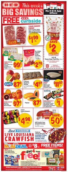 Catalogue H-E-B from 03/02/2022