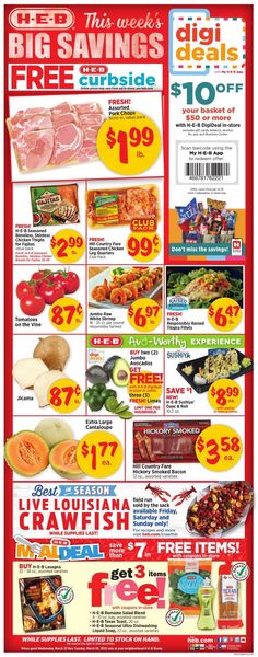 Catalogue H-E-B from 03/23/2022
